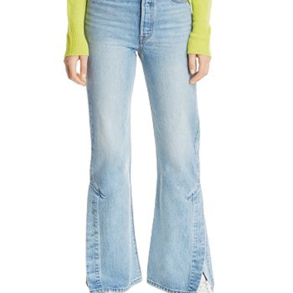 Levi's Ribcage Split Flare jeans